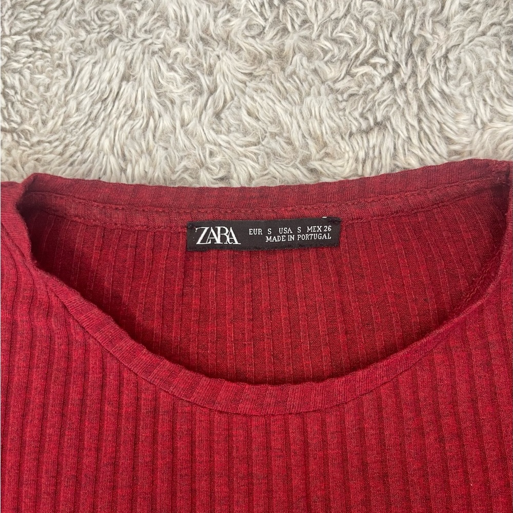 Zara Red Top - Picture 3 of 5